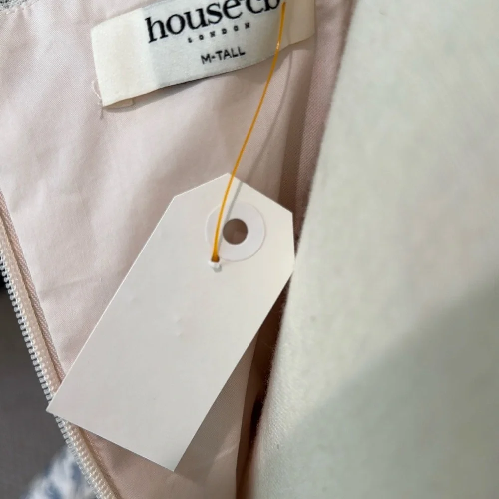 House of CB London BRIGITTE English Porcelain Print Corset Mini Dress. - Picture 13 of 13